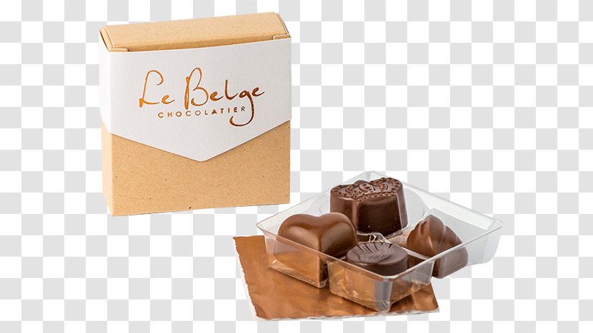 Le Belge Chocolatier Praline Chocolate Truffle Napa Fudge - Confectionery Transparent PNG