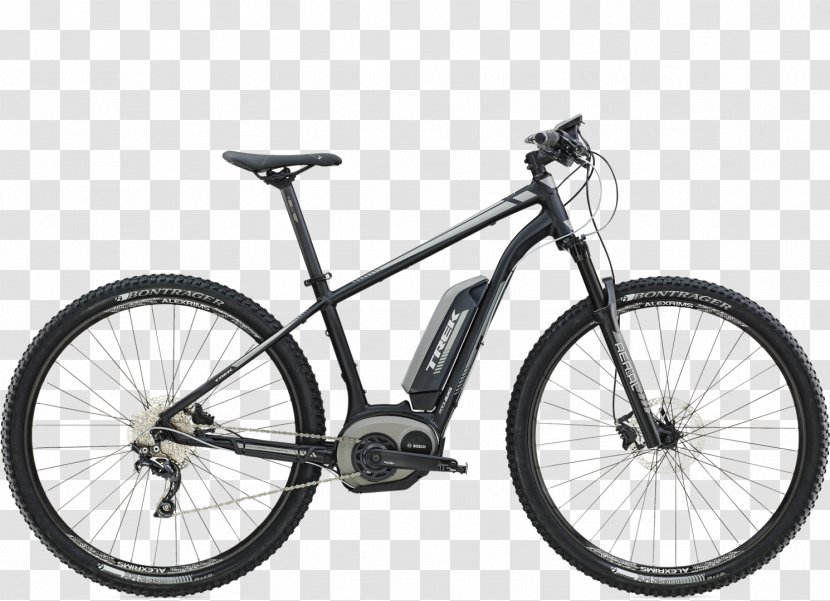 Mountain Bike Electric Bicycle Hardtail Trek Corporation - Hybrid Transparent PNG