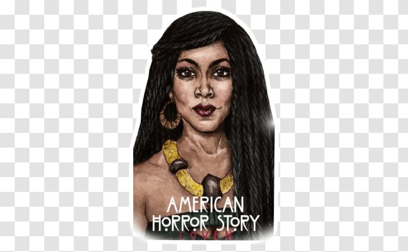 Taissa Farmiga American Horror Story Zoe Benson Fiona Goode Misty Day - Wig - Logo Transparent PNG