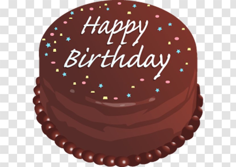 Birthday Cake Chocolate Wedding - Toppings Transparent PNG