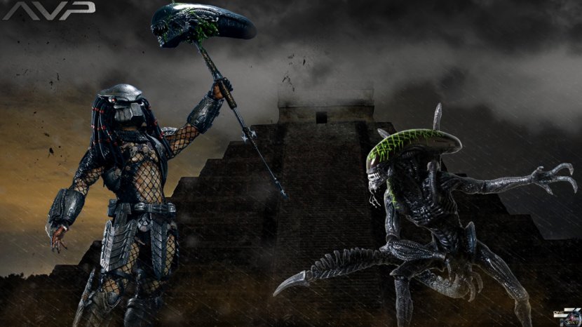 Aliens Vs. Predator Alien Desktop Wallpaper - Militia Transparent PNG