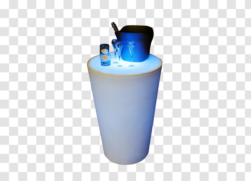 Cobalt Blue - Cylinder - Reception Table Transparent PNG