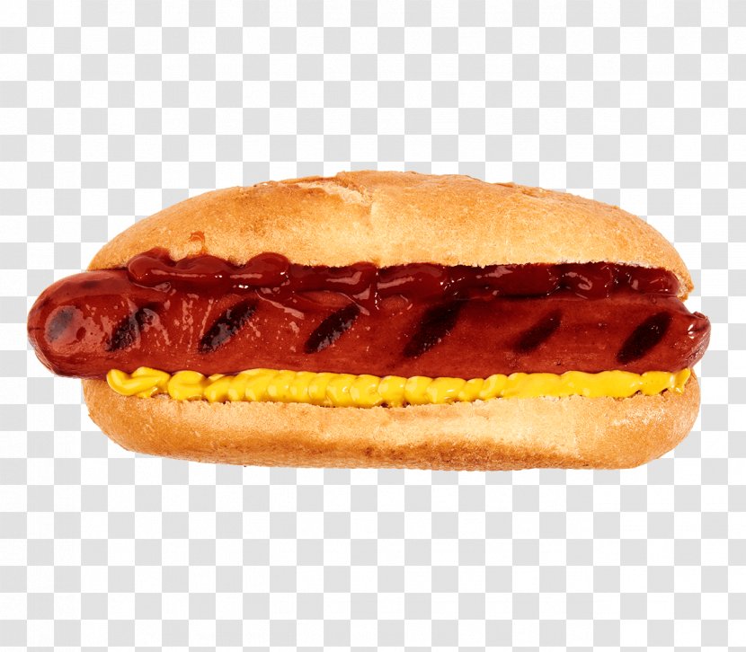 Hot Dog Hamburger Fast Food Breakfast Sandwich Cheeseburger - Buffalo Burger - Hotdog Transparent PNG