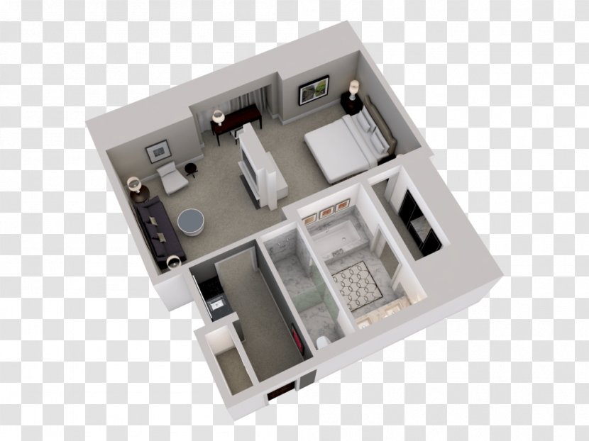 Waldorf Astoria Chicago Presidential Suite The Spa Room - 3d Floor Plan Transparent PNG