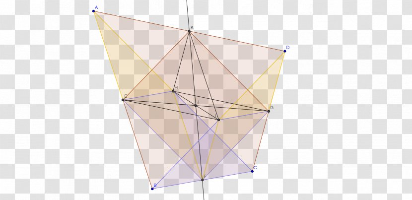 Line Triangle - Midpoint Transparent PNG