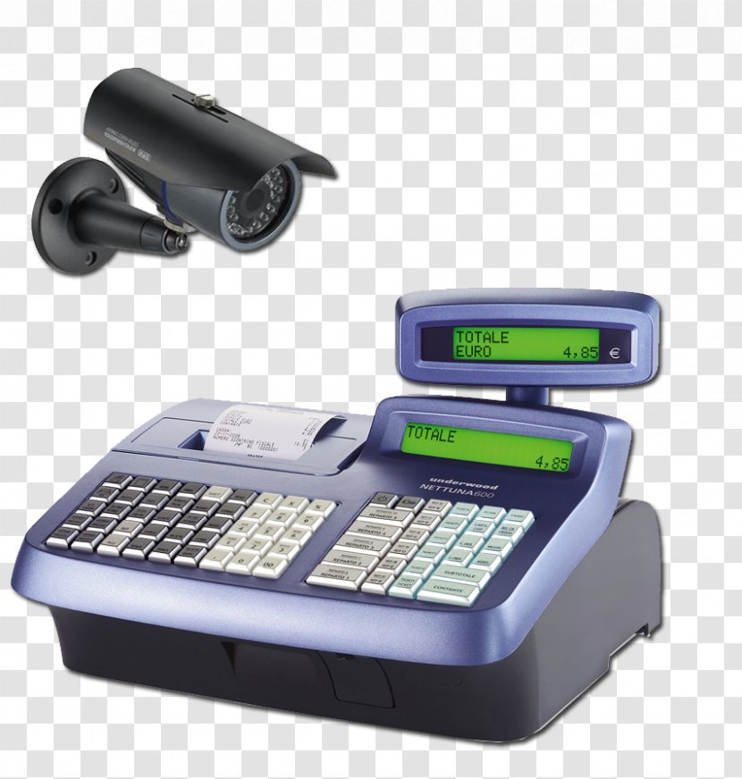 Cash Register Scontrino Fiscale Office Supplies Tape Recorder Barcode Scanners - Machine - Gossip Transparent PNG