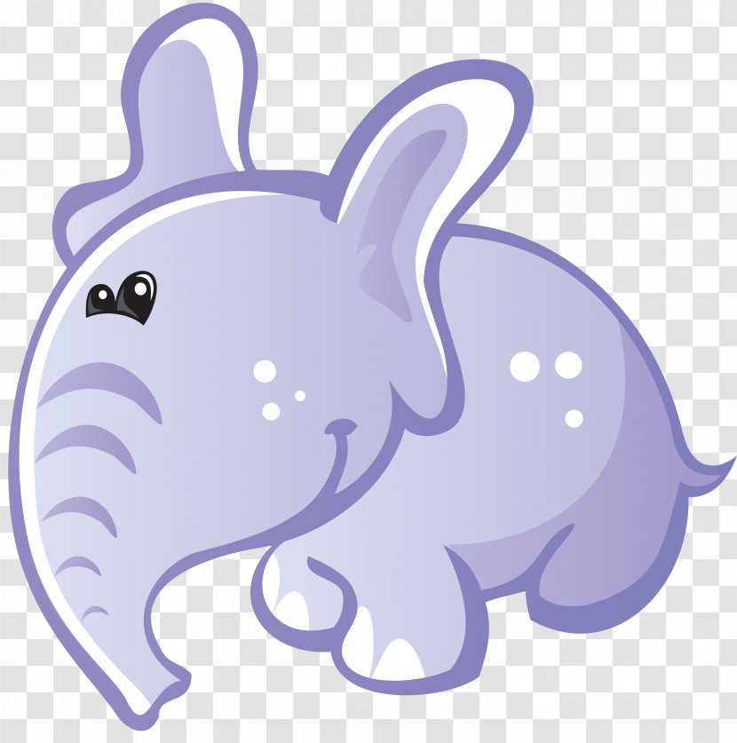 Elephant Cartoon Coloring Book Clip Art - Carnivoran - Elephants Transparent PNG