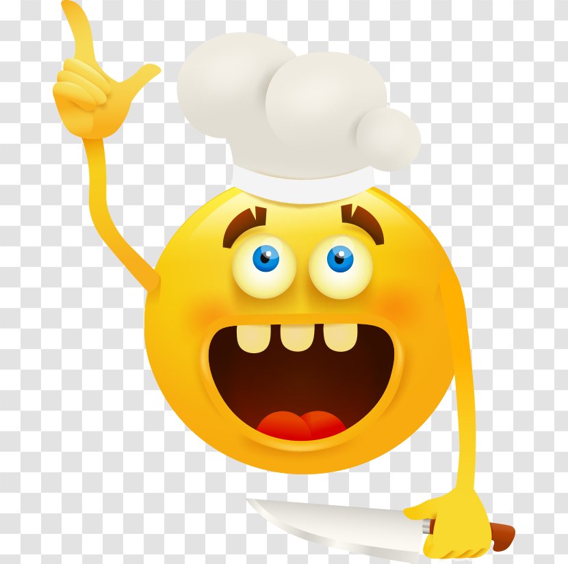 Cartoon Cook Knife - Vector Hands Of Chef Knives Transparent PNG