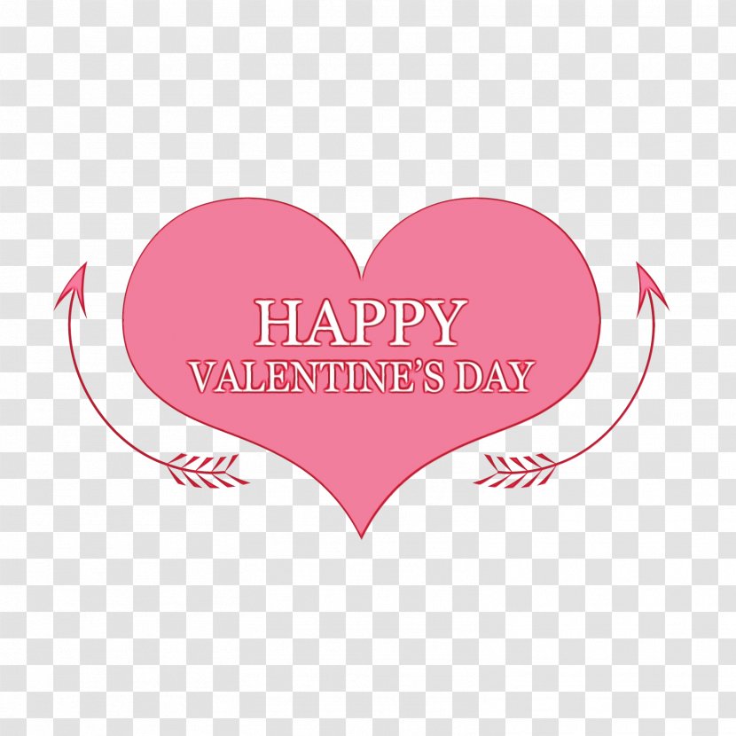 Valentines Day Heart - Magenta Love Transparent PNG