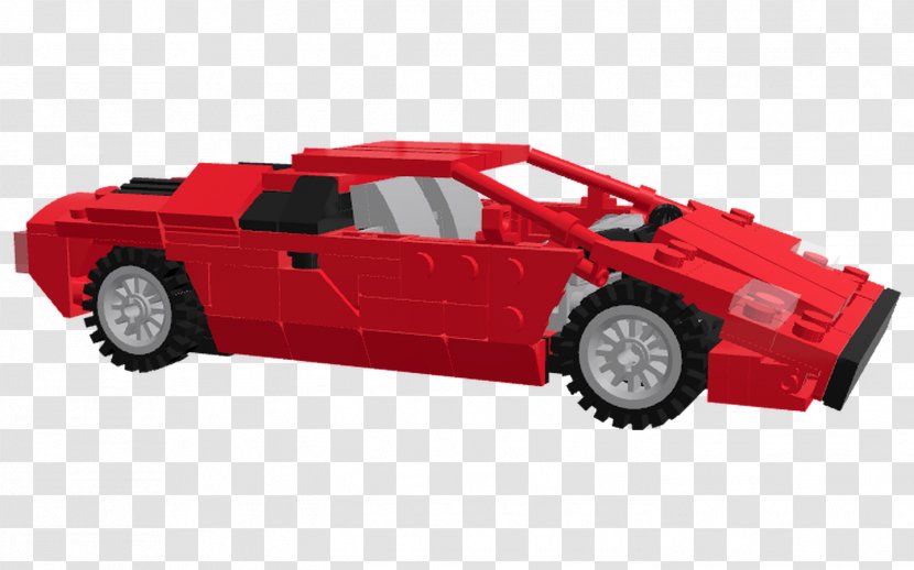Model Car Sports Automotive Design - Red Transparent PNG