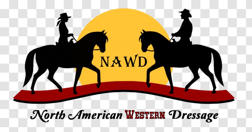 Long Reining Mustang North American Western Dressage Equestrian - Livestock - 07 Years Of Excellence Logo Transparent PNG