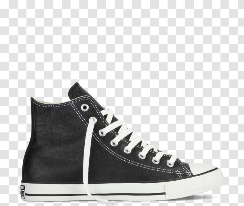 Chuck Taylor All-Stars Converse Sneakers High-top Leather - Hightop - Nike Transparent PNG