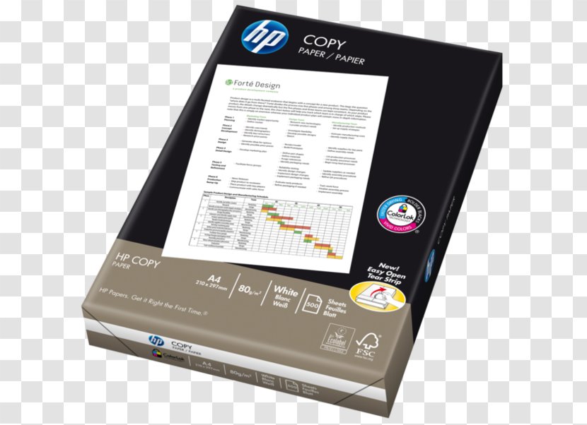 Hewlett-Packard Standard Paper Size Printer Special Fine - Carbonless Copy Transparent PNG
