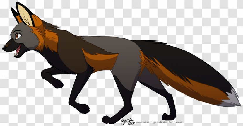 Red Fox Dog Drawing Art Clip - Wing - Civilization Url Transparent PNG