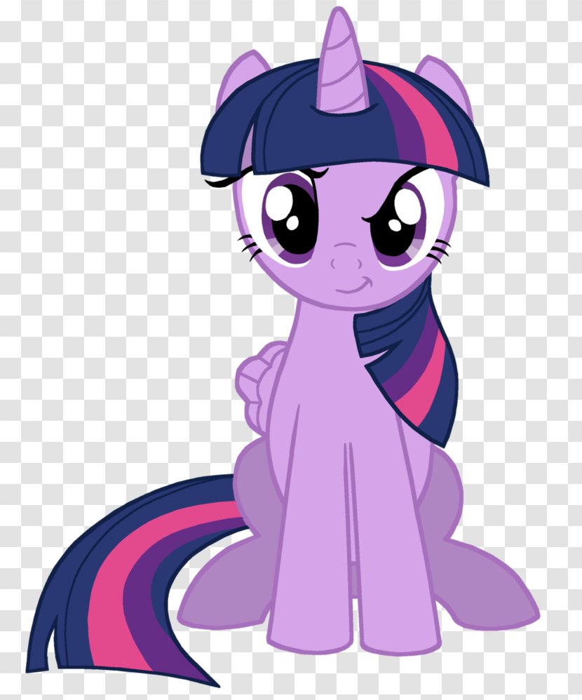 Pony Twilight Sparkle Rainbow Dash The Saga Smirk - Tree Transparent PNG