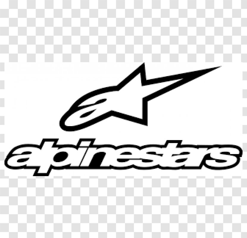 Alpinestars Logo Decal Motorcycle - Text - Parts Shop Transparent PNG