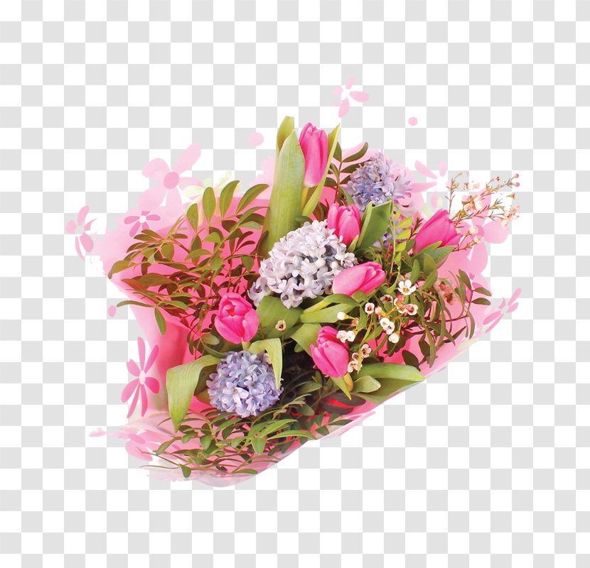 Mother's Day Flower Bouquet Gift - Mother Transparent PNG