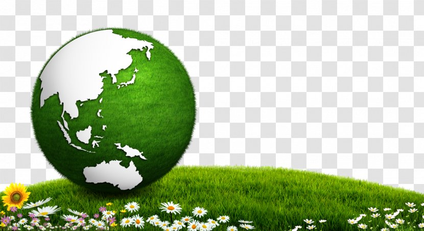 Earth - Football - Green Grass To Pull Material Free Transparent PNG