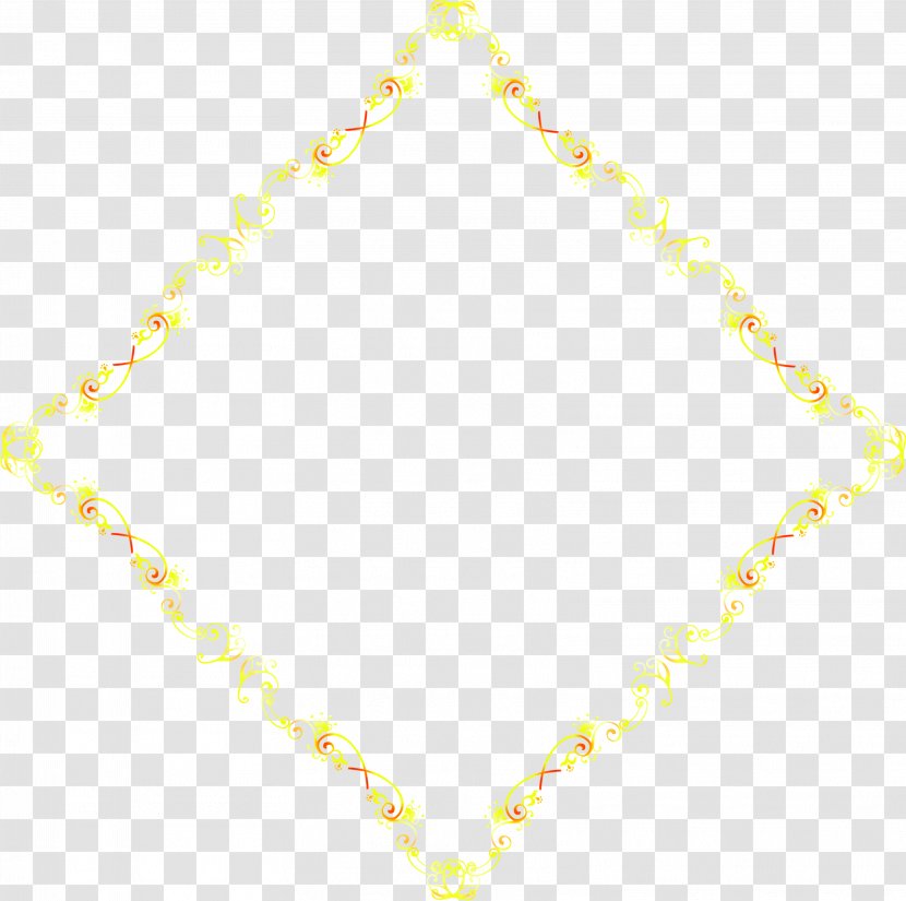 Area Angle Pattern - Point - Gold Frame Border Transparent PNG