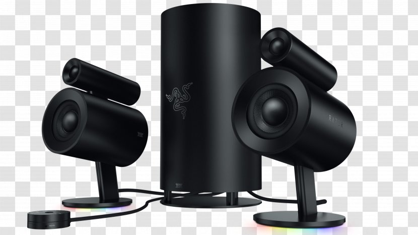 Razer Nommo Chroma - Loudspeaker - Computer Speakers, Rear Bass Ports For Full Inc. 2.0 PC Speaker Corded MouseComputer Mouse Transparent PNG
