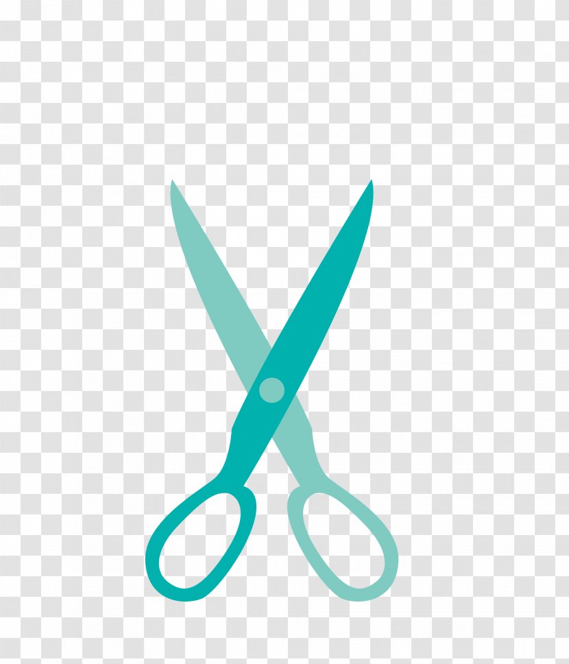 Scissors Blue - Google Images - Vector Tool Transparent PNG