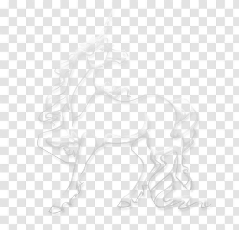 White Black Pattern - And - Painted Horse Transparent PNG