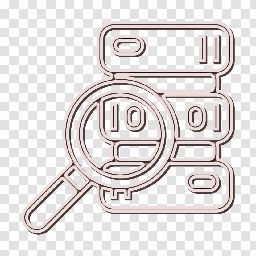 Data Management Icon Search Icon Code Icon Transparent PNG