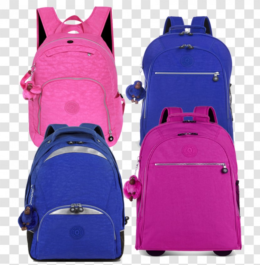 NcStar Small Backpack Kipling Bag Incase City Compact - Purple Transparent PNG