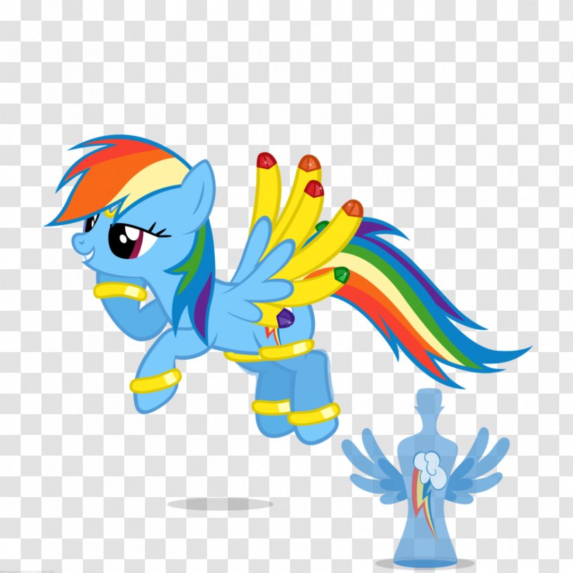 My Little Pony Rainbow Dash Rarity DeviantArt - Fish Transparent PNG