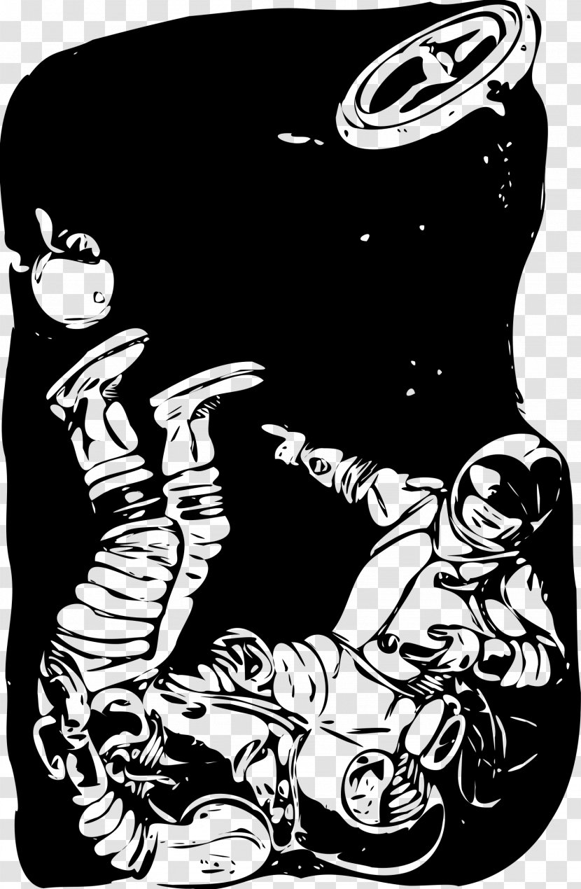 Danger In Deep Space Astronaut Outer Clip Art - Project Gutenberg Transparent PNG