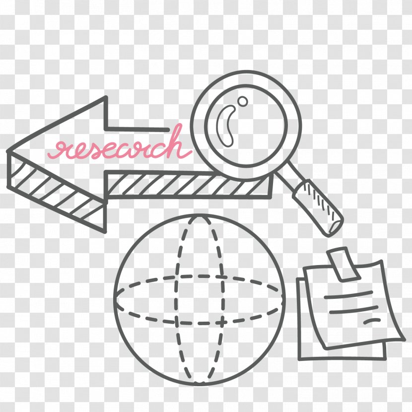 Magnifying Glass Computer File - Symbol - Arrow Folder Transparent PNG