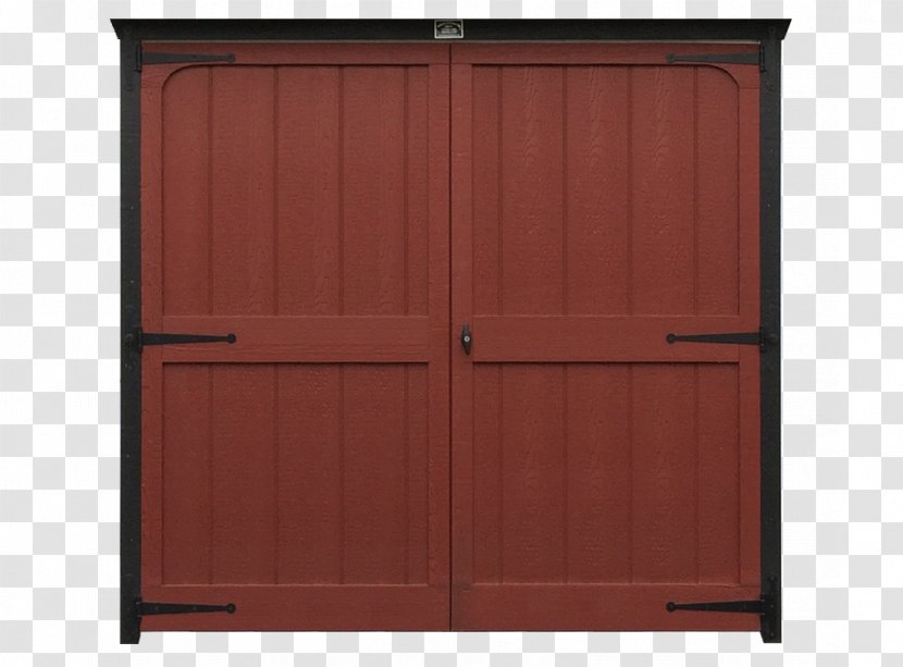 Hardwood Wood Stain Door Armoires & Wardrobes Shed - Window Transparent PNG