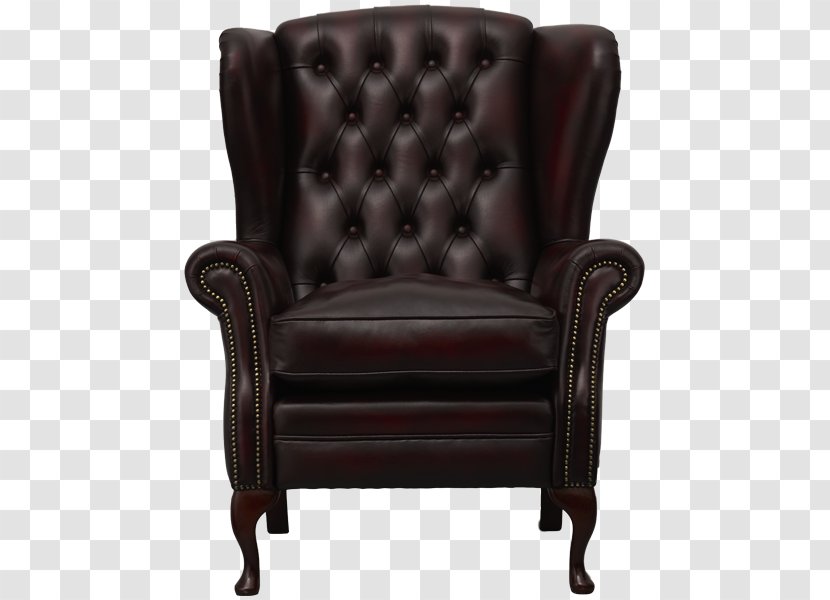 Club Chair Leather Recliner - Furniture Transparent PNG