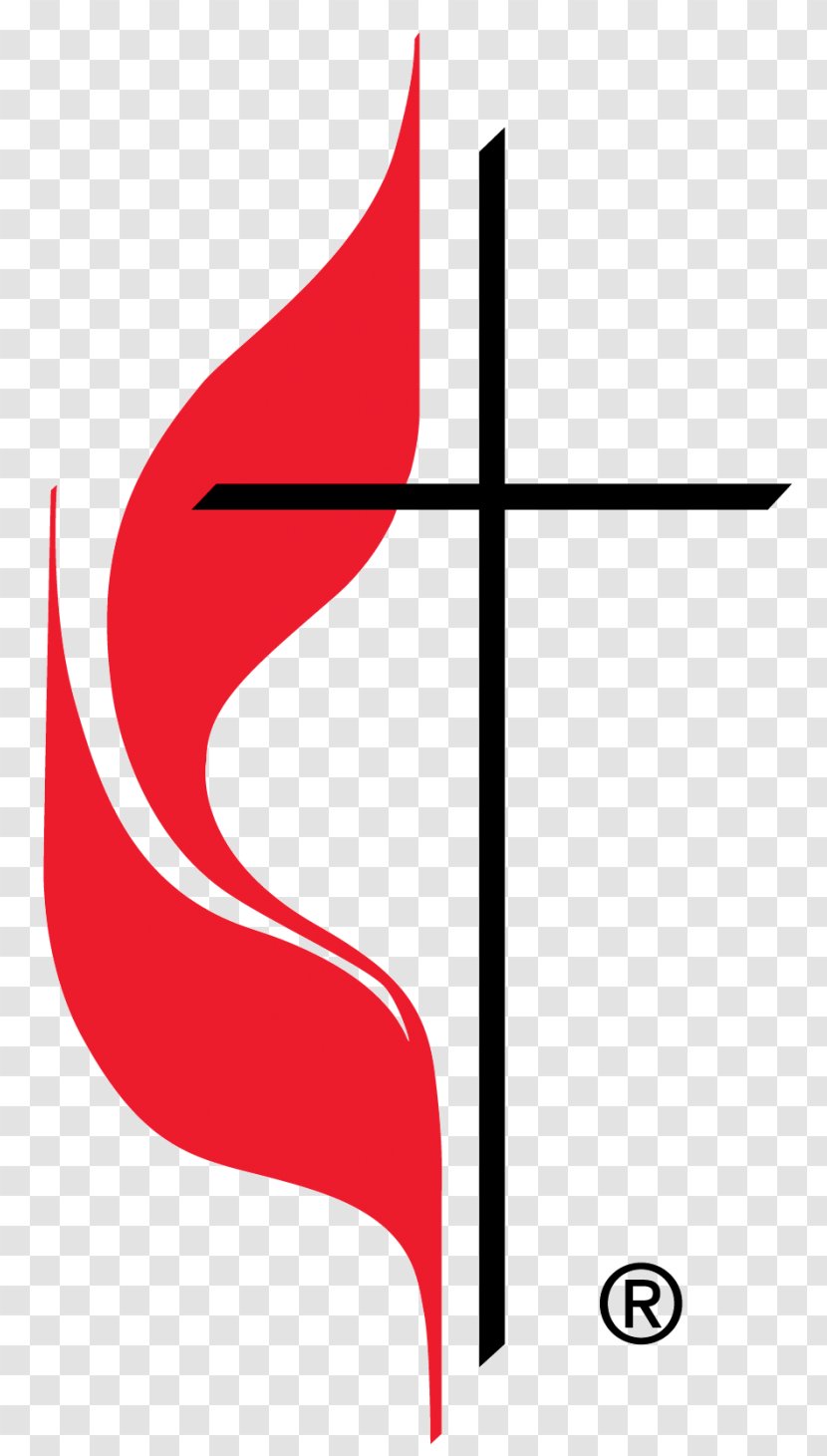 Epworth United Methodist Church Methodism Cross And Flame - Area - Cruz Transparent PNG