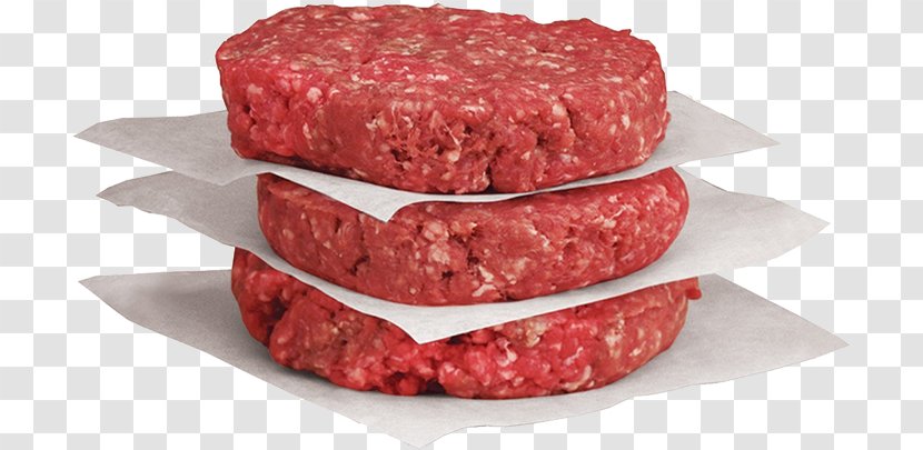 Hamburger Meat Sirloin Steak Beef Patty - Sausage Transparent PNG