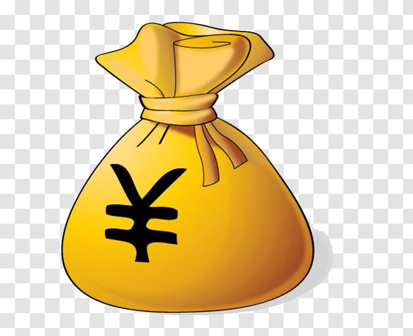 Bag Icon - Gold - Money Transparent PNG