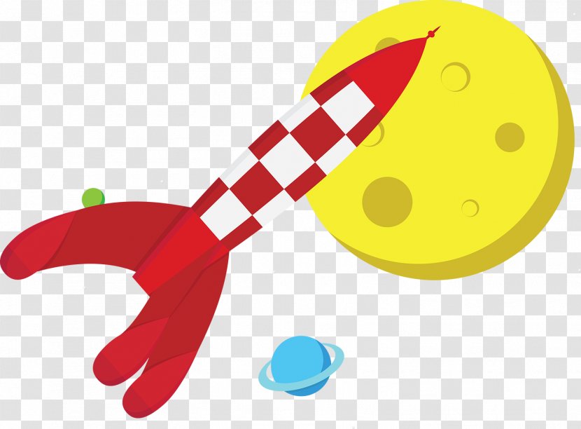 Spacecraft Rocket Euclidean Vector Vecteur - Colorful Lovely Transparent PNG