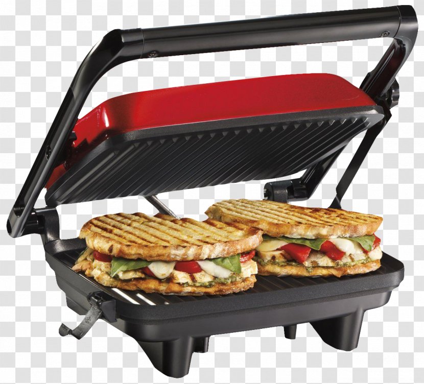 Barbecue Panini Grilling Small Appliance Pie Iron - Product - Sandwich Maker And Grill Transparent PNG