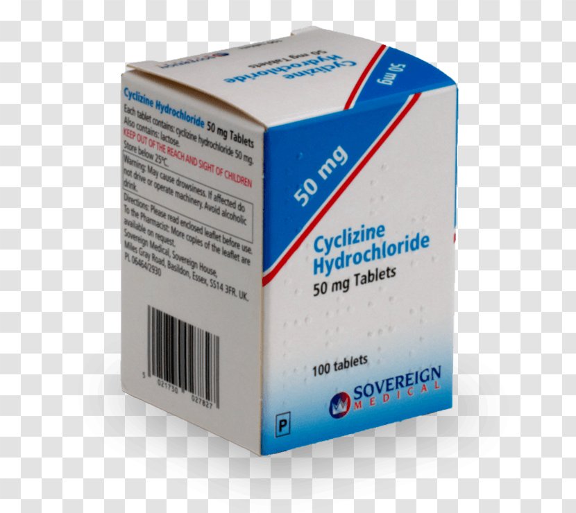 Motion Sickness Cyclizine Gagging Sensation Pharmaceutical Drug Antihistamine - Medical Prescription - Tablet Transparent PNG