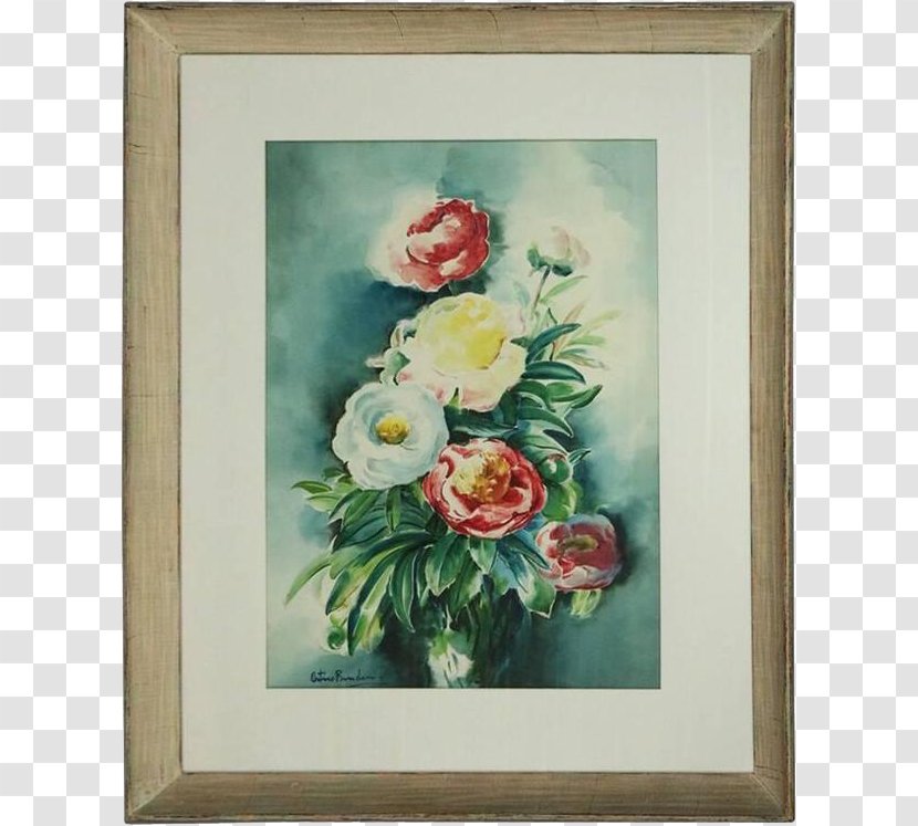 Floral Design Watercolor Painting Tulips In A Vase Still Life - Flora Transparent PNG