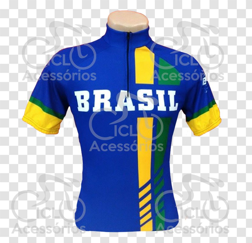 T-shirt Sleeve ユニフォーム Font - Sports Uniform - Camisa Brasil Transparent PNG