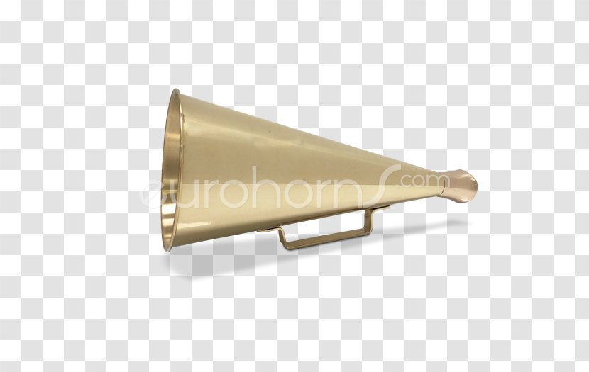 Brass Megaphone Microphone Vehicle Horn Sound - Ear Trumpet Transparent PNG