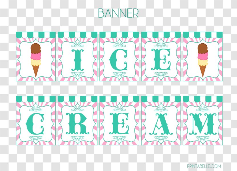 Ice Cream Cones Sundae Party Transparent PNG
