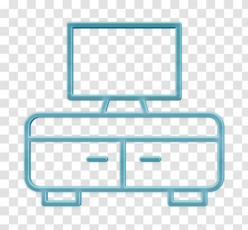 Furniture And Household Icon Tv Icon Interiors Icon Transparent PNG