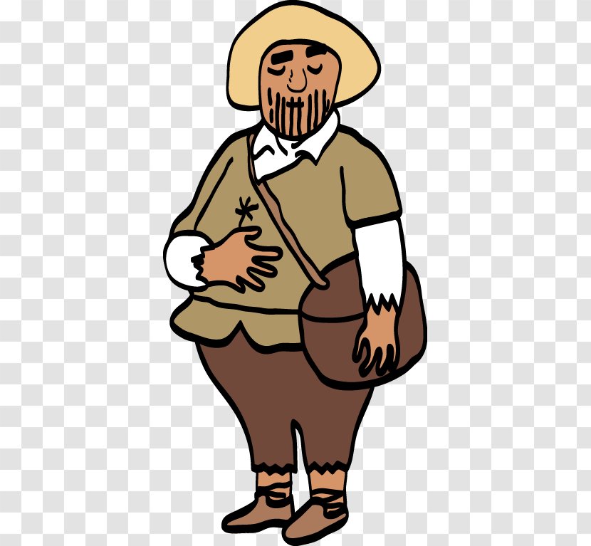 Sancho Panza Miguel De Cervantes Don Quixote Character Clip Art - Male - Quijote Transparent PNG