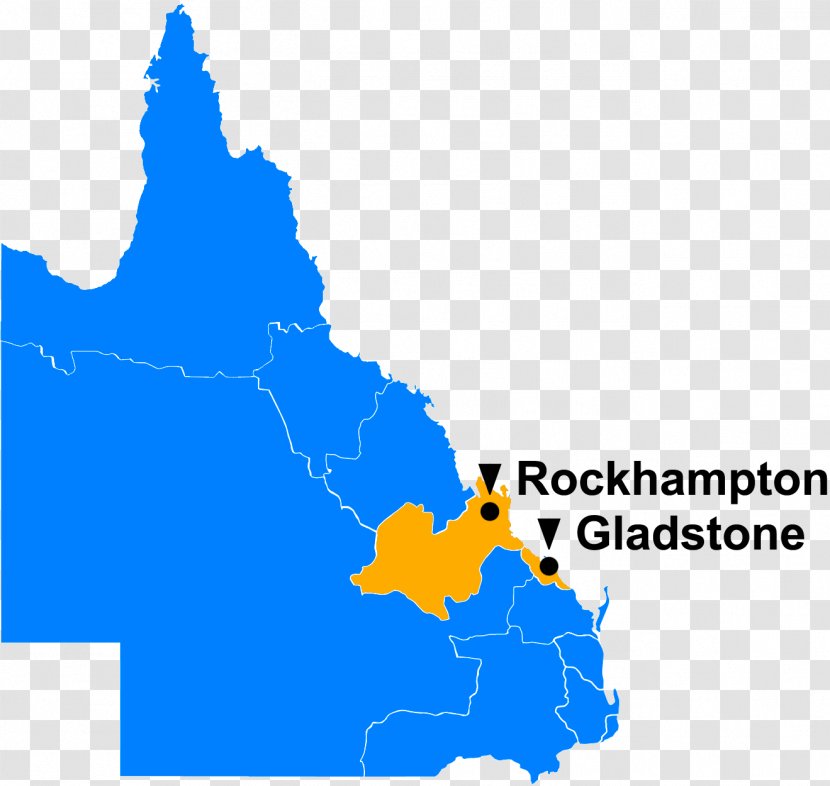 Queensland Map Clip Art - Royaltyfree Transparent PNG