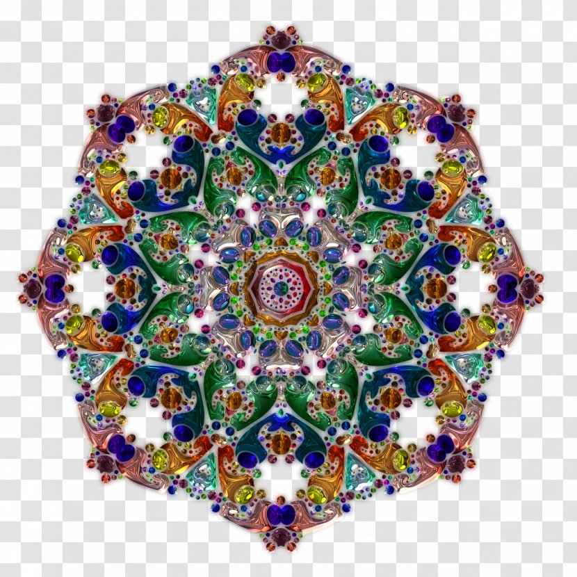 Mandala Drawing - Window - Flowers Transparent PNG