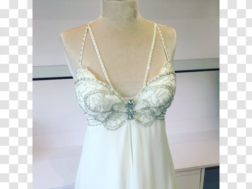 Wedding Dress Cocktail Satin - Shoulder Transparent PNG