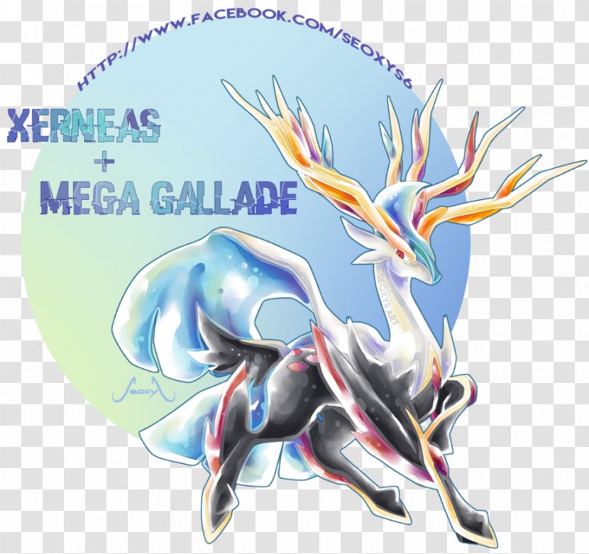 Pokémon X And Y Xerneas Yveltal Art - Pokedex - Summer Toys Transparent PNG