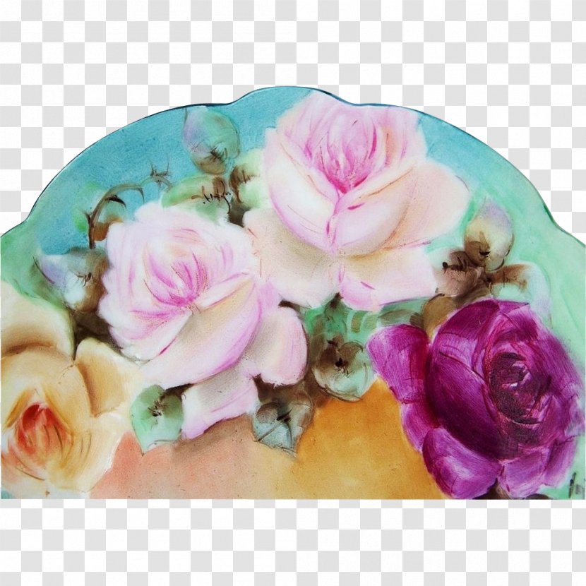 Cabbage Rose Garden Roses Cut Flowers Floral Design - Flower Transparent PNG
